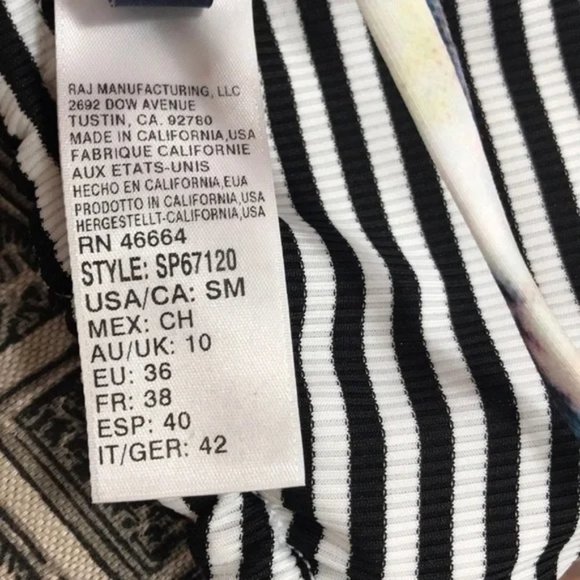 SPLENDID Going Coastal Reversible Triangle Bra - Picture 8 of 9